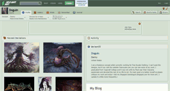 Desktop Screenshot of doguin.deviantart.com