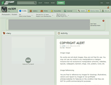 Tablet Screenshot of nic509.deviantart.com