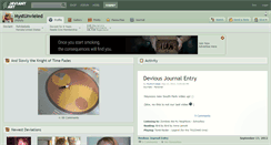 Desktop Screenshot of mystunvieled.deviantart.com