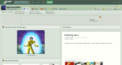 Desktop Screenshot of marvelousmark.deviantart.com