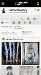 Mobile Screenshot of fullmetalwinry.deviantart.com