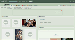 Desktop Screenshot of conholeo.deviantart.com