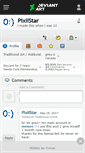 Mobile Screenshot of pixiistar.deviantart.com