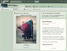 Tablet Screenshot of gfx-freaks.deviantart.com