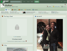 Tablet Screenshot of kittyblues.deviantart.com