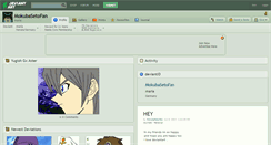 Desktop Screenshot of mokubasetofan.deviantart.com