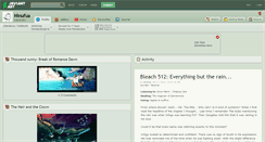 Desktop Screenshot of ninufua.deviantart.com