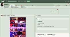 Desktop Screenshot of kellbell93.deviantart.com