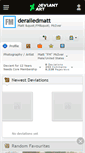 Mobile Screenshot of derailedmatt.deviantart.com