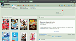 Desktop Screenshot of phoenixda.deviantart.com