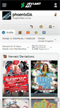 Mobile Screenshot of phoenixda.deviantart.com