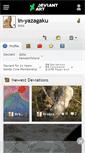 Mobile Screenshot of in-yazagaku.deviantart.com