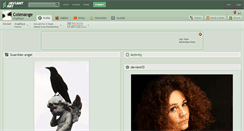 Desktop Screenshot of colenange.deviantart.com