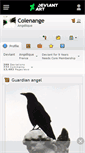 Mobile Screenshot of colenange.deviantart.com
