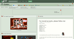 Desktop Screenshot of dreamew.deviantart.com