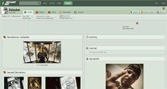 Desktop Screenshot of dalaukar.deviantart.com