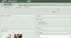 Desktop Screenshot of join-for-free.deviantart.com