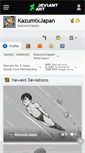 Mobile Screenshot of kazumixjapan.deviantart.com