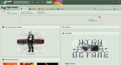 Desktop Screenshot of high-octane.deviantart.com