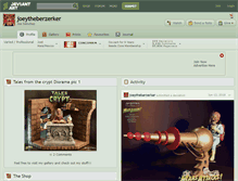 Tablet Screenshot of joeytheberzerker.deviantart.com