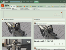 Tablet Screenshot of flierz.deviantart.com