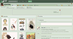 Desktop Screenshot of amberglass.deviantart.com