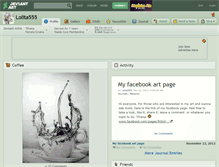 Tablet Screenshot of lolita555.deviantart.com