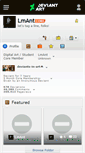 Mobile Screenshot of lmant.deviantart.com