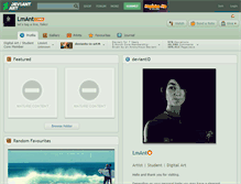 Tablet Screenshot of lmant.deviantart.com