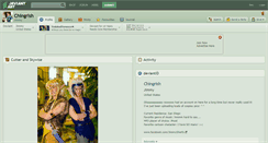 Desktop Screenshot of chingrish.deviantart.com