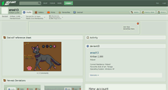 Desktop Screenshot of erosi13.deviantart.com