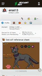 Mobile Screenshot of erosi13.deviantart.com