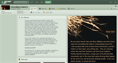 Desktop Screenshot of incendiary-intent.deviantart.com