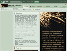 Tablet Screenshot of incendiary-intent.deviantart.com