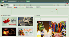 Desktop Screenshot of leviana.deviantart.com