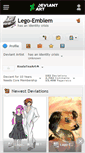 Mobile Screenshot of lego-emblem.deviantart.com