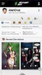 Mobile Screenshot of alancruz.deviantart.com