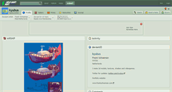 Desktop Screenshot of kyubus.deviantart.com