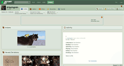 Desktop Screenshot of drippingrain.deviantart.com