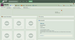 Desktop Screenshot of imarran.deviantart.com