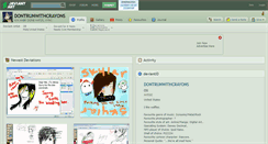 Desktop Screenshot of dontrunwithcrayons.deviantart.com