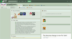 Desktop Screenshot of callingheroman.deviantart.com