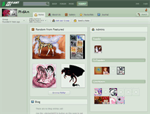 Tablet Screenshot of pi-da.deviantart.com