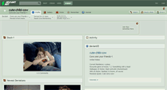 Desktop Screenshot of cute-chibi-cow.deviantart.com