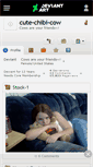 Mobile Screenshot of cute-chibi-cow.deviantart.com