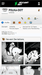 Mobile Screenshot of p0lka-d0t.deviantart.com