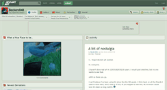 Desktop Screenshot of beckers848.deviantart.com