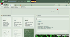 Desktop Screenshot of lorilae1.deviantart.com