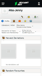 Mobile Screenshot of miss-jenny.deviantart.com