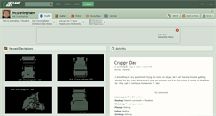 Desktop Screenshot of jvcunningham.deviantart.com